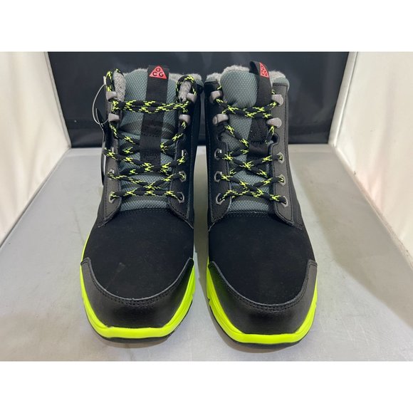 Nike Dual Fusion Jack Boot GS 'Black Volt - 535921 002 Youth size 6 - Picture 3 of 10